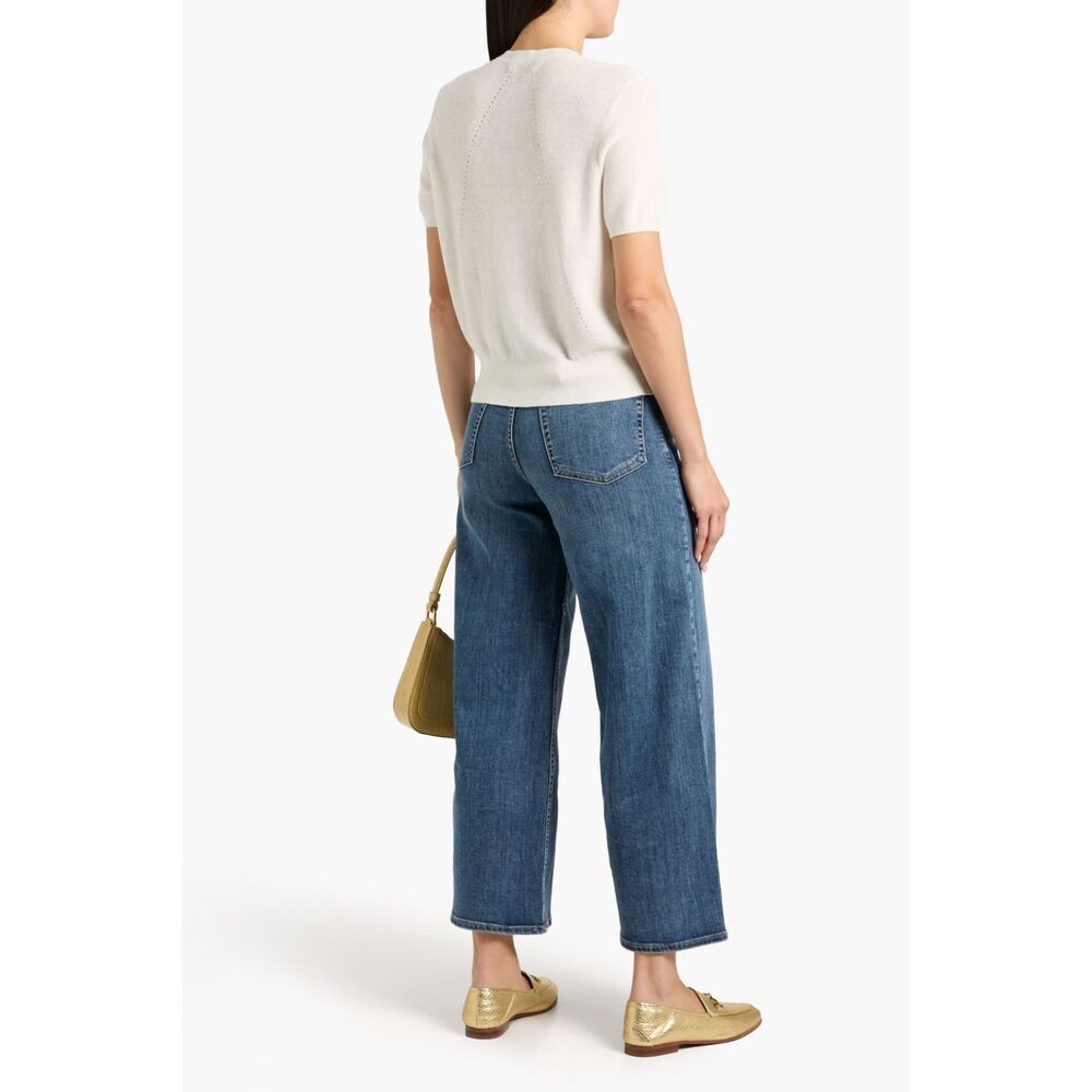 rag & bone Wide Leg Serena Cropped Denim - Picture 2 of 8